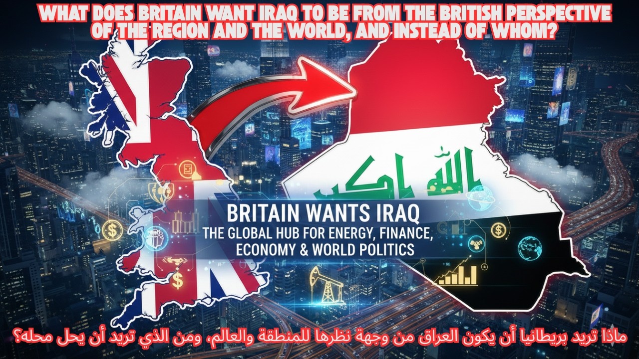 ماذا تريد بريطانيا ان يكون العراق من وجهة النظر البريطانية للمنطقة و العالم وبدلا عن من ؟ّ!
