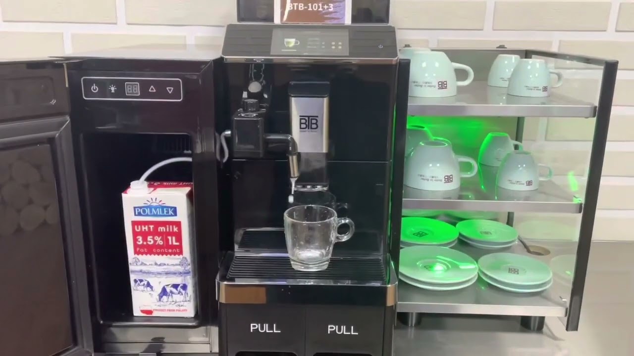 BTB-101+3 fully automatic coffee machine