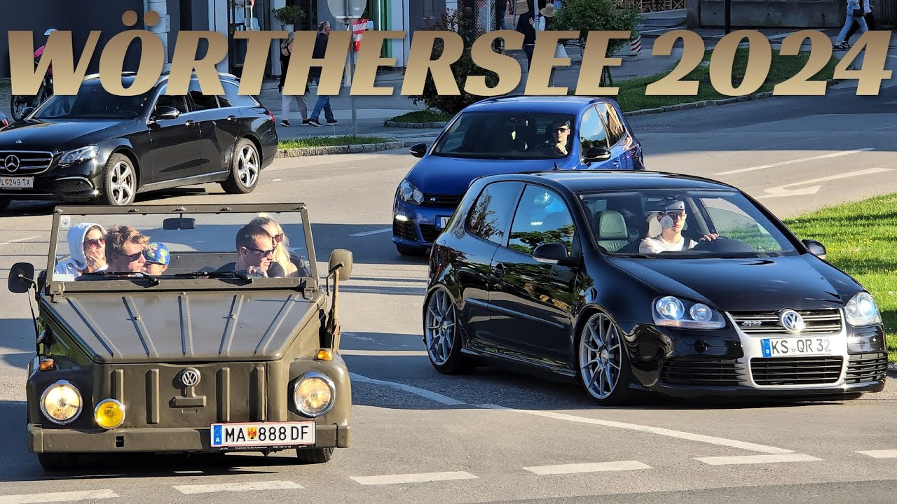 TUNER CARS ARRIVING ON A CARMEET WÖRTHERSEE 2024