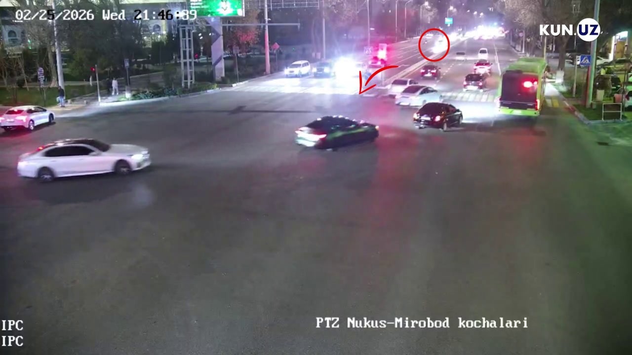 BMW urib ketgan YPX xodimi ishi: avariya tasvirlari paydo bo‘ldi