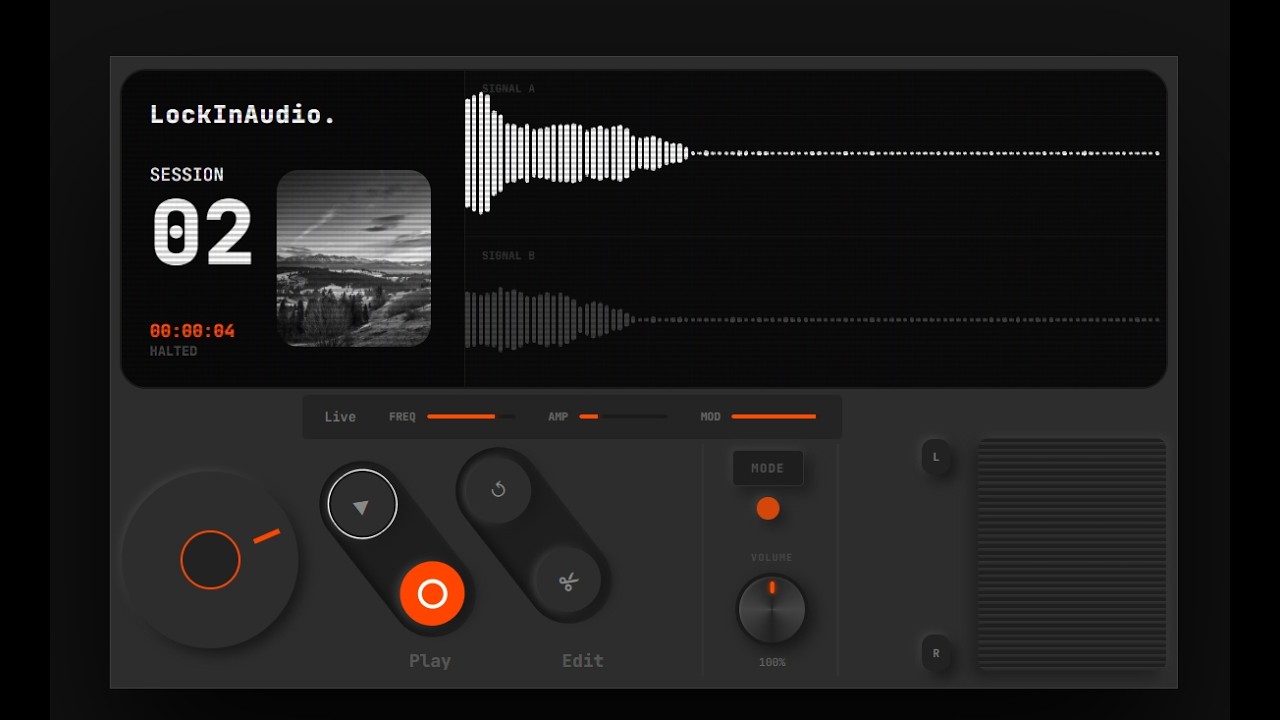 Lock In Audio — Dark Mode Lofi 🌙 Vinyl Beats to Study / Focus To