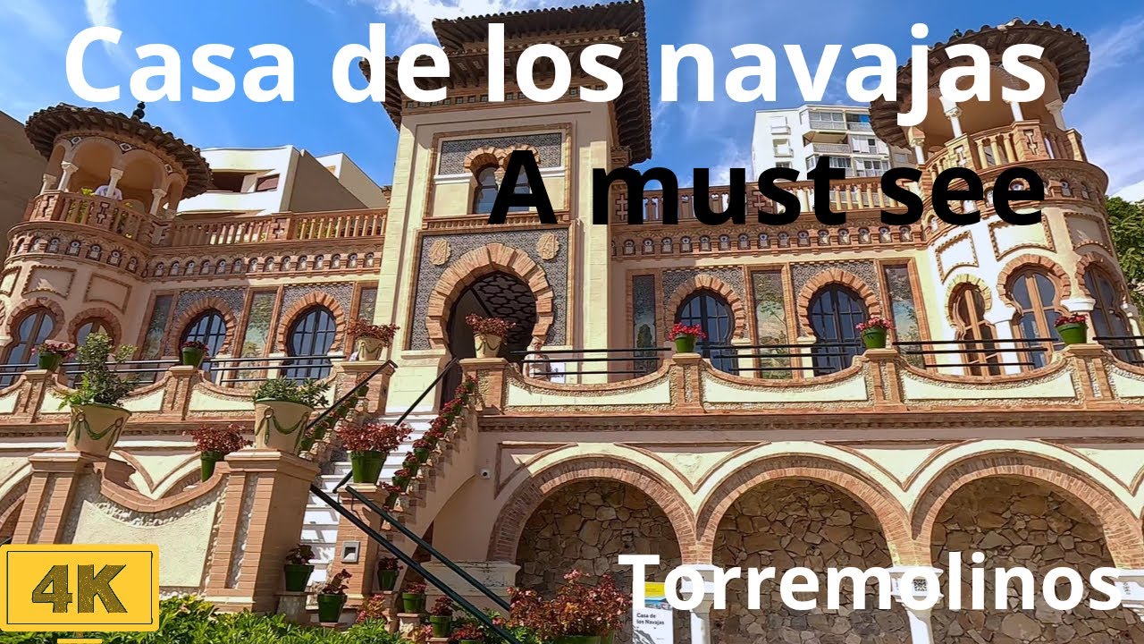 TORREMOLINOS Spain Beautiful Castle | Costa Del Sol Andalusia [4k]
