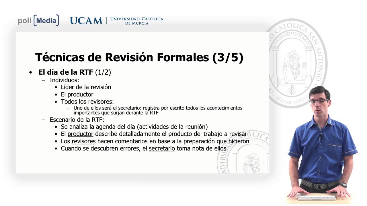 Calidad del Software - T2.2. Técnicas de Revisión - José Luis Abellán