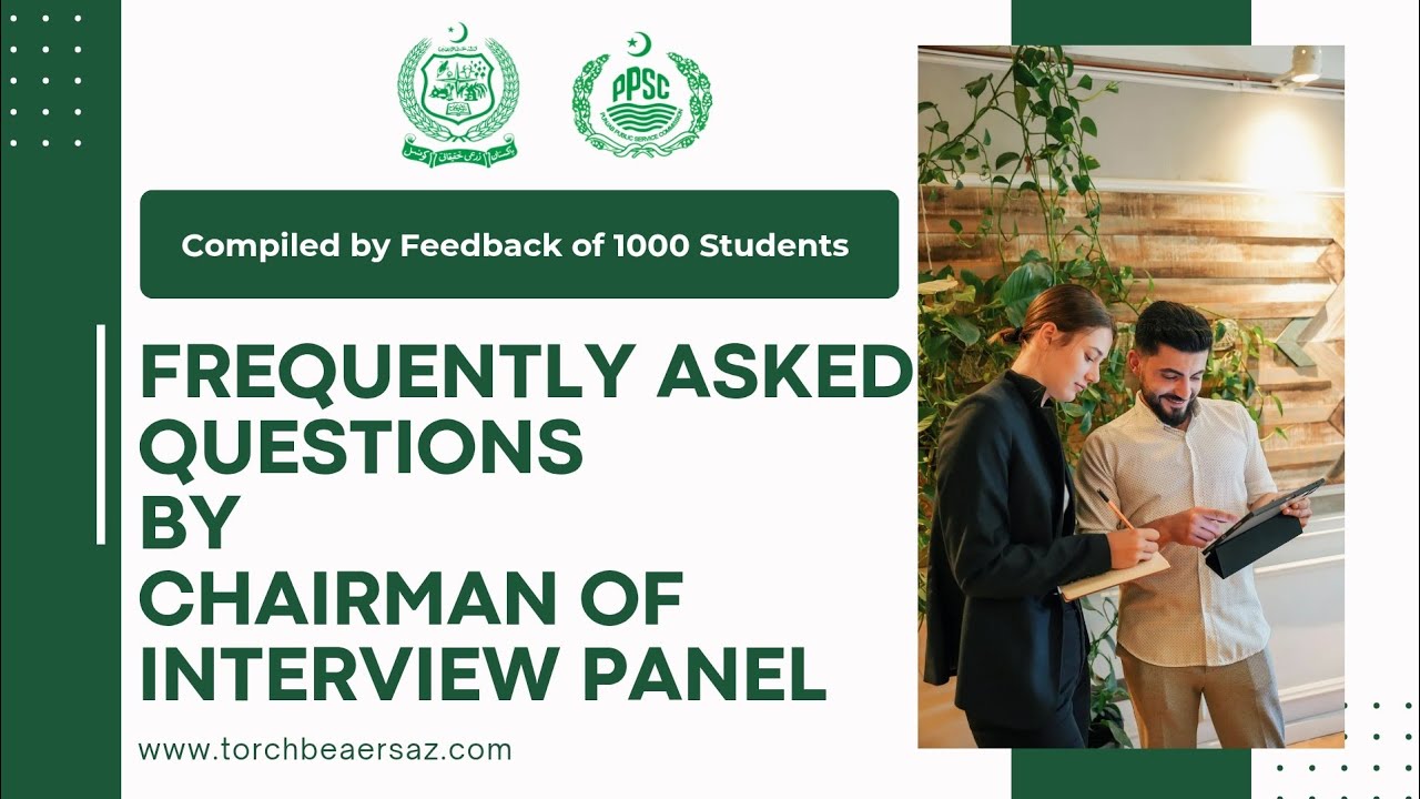 PPSC Interview | Important Questions asked by Chairman of Panel | GK | PERA | TAZ Vlogs