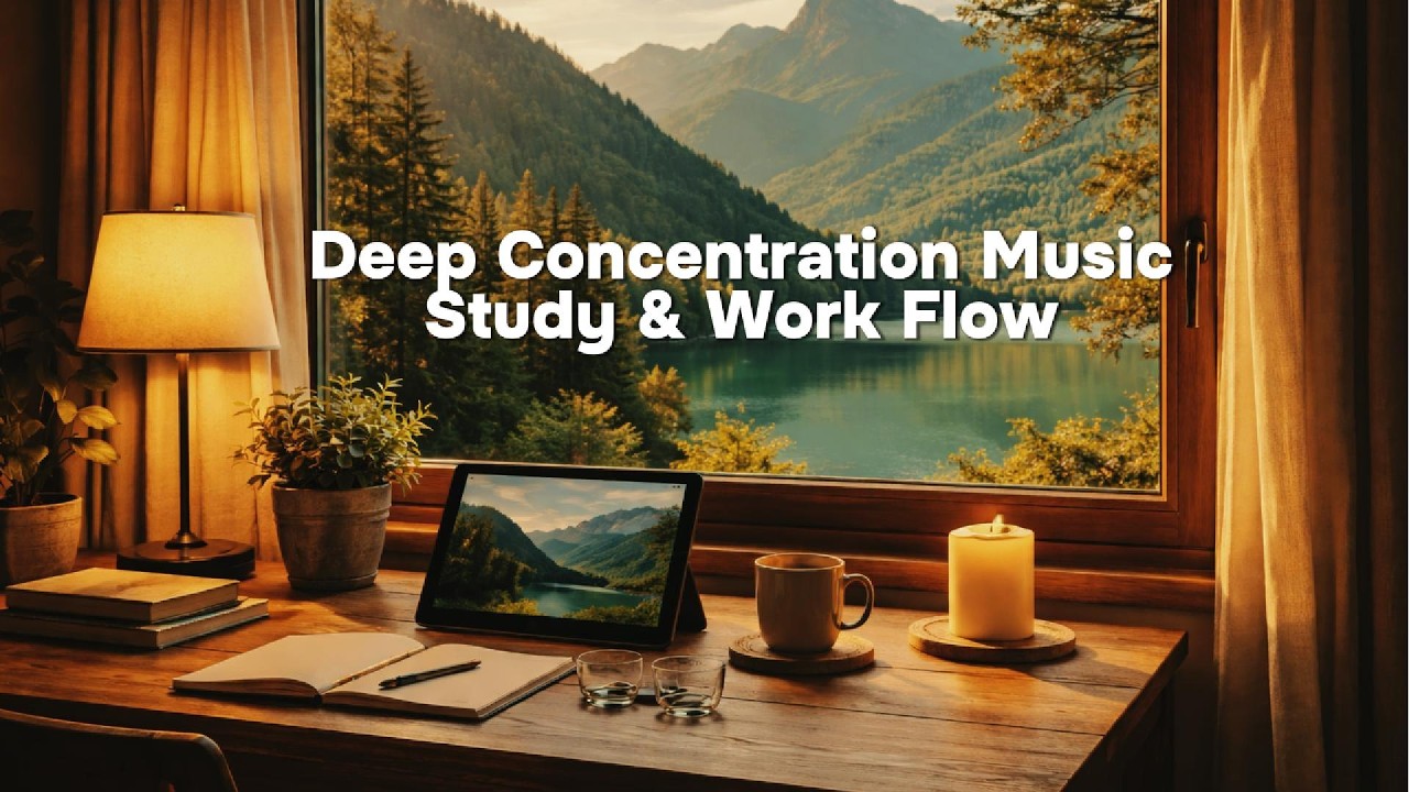 Deep Focus Music for Maximum Productivity ⚡ Brain Power Boost