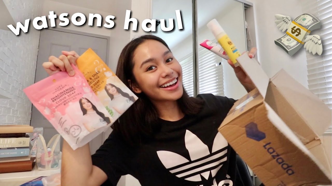 Watsons Haul + Unboxing New Clothes!! 💸 | ThatsBella