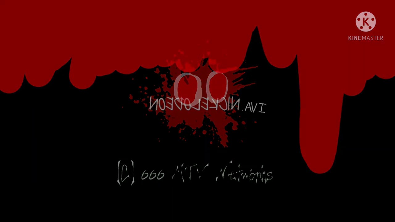 noedolekciN Blood Splat Logo But I Made It More Scarier