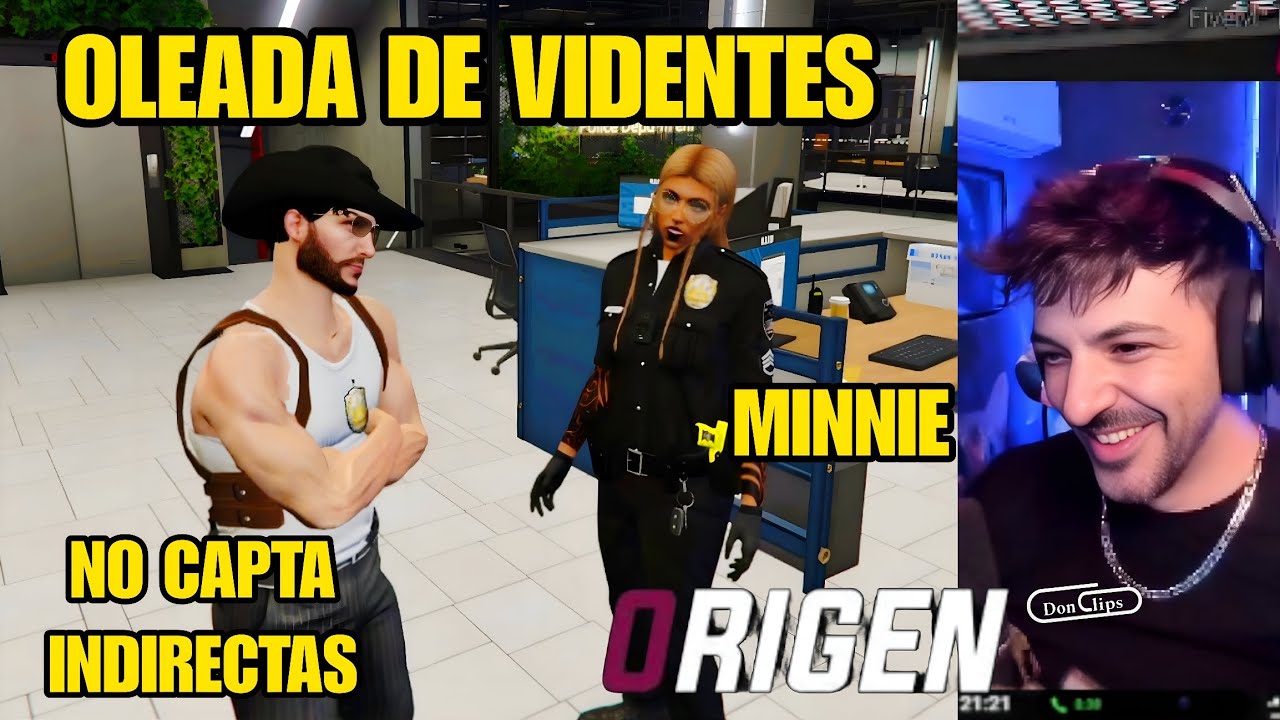 NEXXUZ (AGENTE CHUCK) MINNIE OLEADA DE VIDENTES, CHUCK NO CAPTA INDIRECTAS, ORIGEN LS 