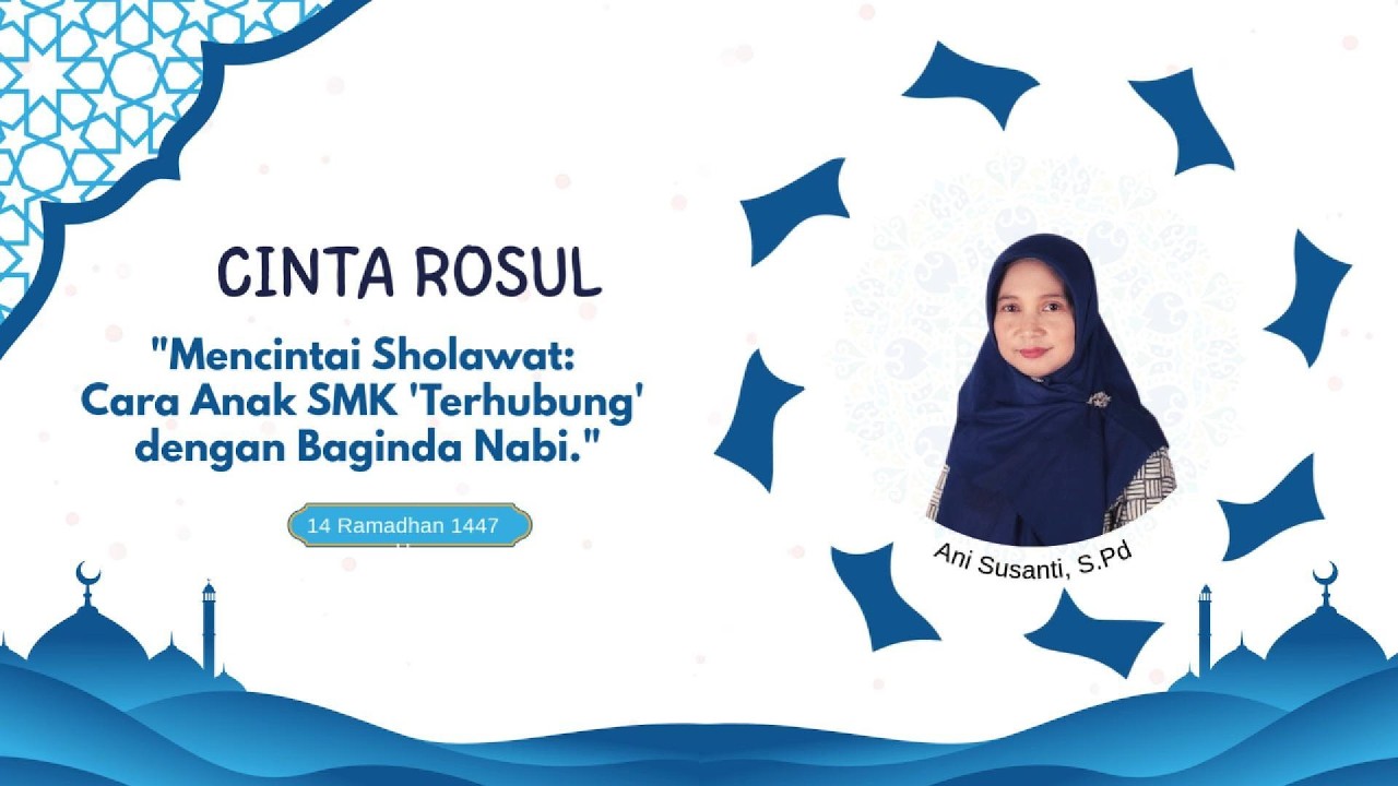 Mencintai Sholawat: Cara Anak SMK 'Terhubung' dengan Baginda Nabi.