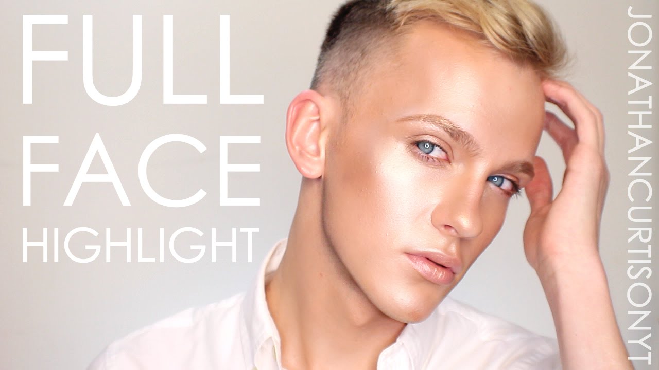 FULL FACE USING ONLY HIGHLIGHTERS Challenge :: JonathanCurtisOnYT