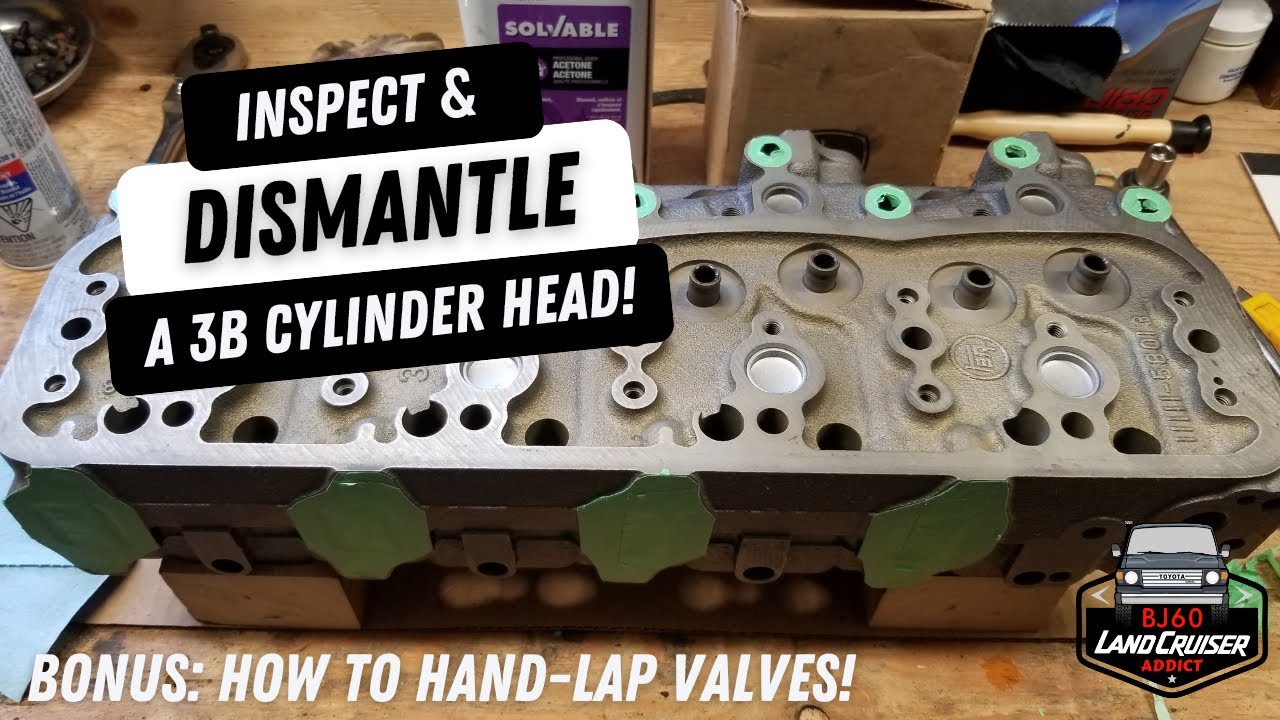How to inspect and dismantle a 3B cylinder head!