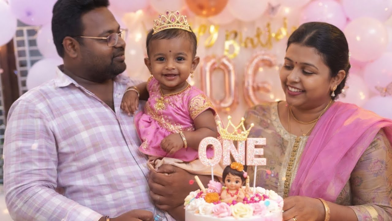 1st Birthday Celebration 🎂 |Dr. Parthiban &Mrs. Sunmathi Parthiban| First Birthday Vibes | Blessings