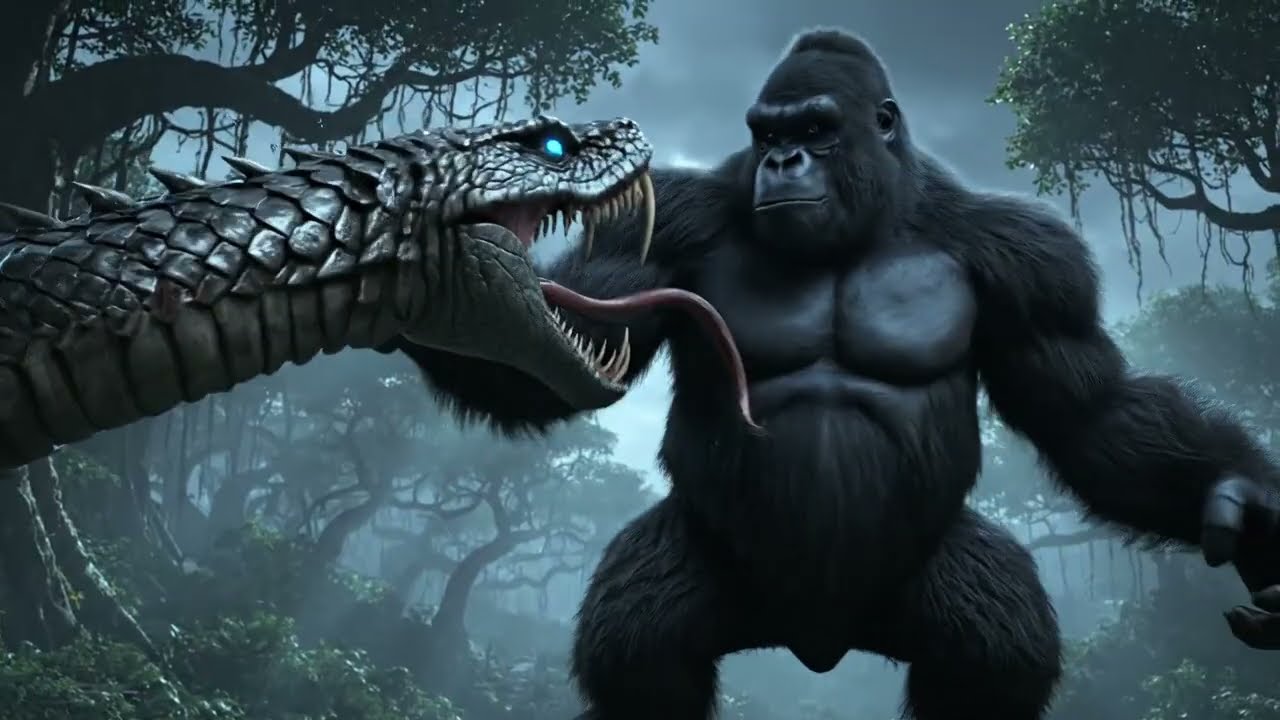 Epic Battle: Kaiju Kong Clash King Kong vs Titanoboa | The Most Dangerous Hunt Yet