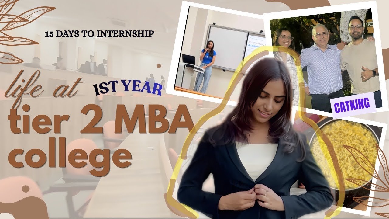 Life at a Tier 2 MBA College&hellip; 15 Days Left for Internship 😳