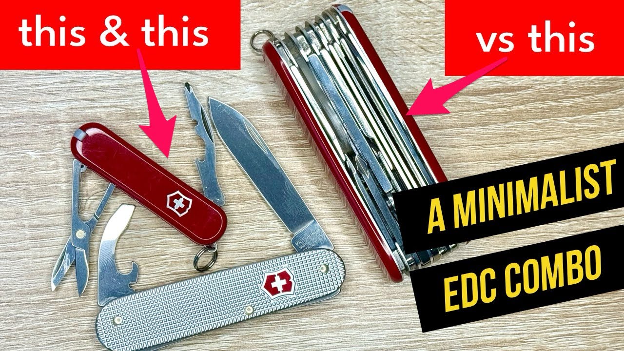Is a Waiter/Bantam & Classic/Jetsetter a great EDC combo? #edc #victorinox #keychain #combo #tools