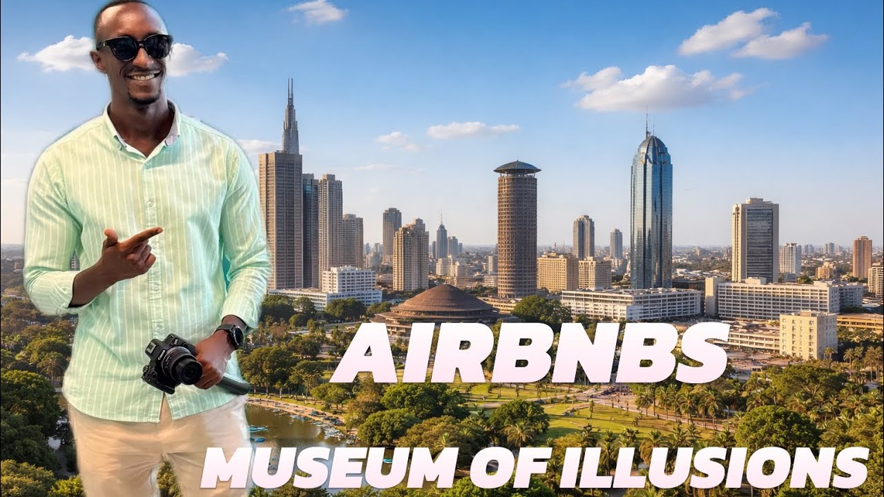 Nairobi Vlog: Touring Luxury Airbnbs + Museum of Illusions Experience! 🇰🇪