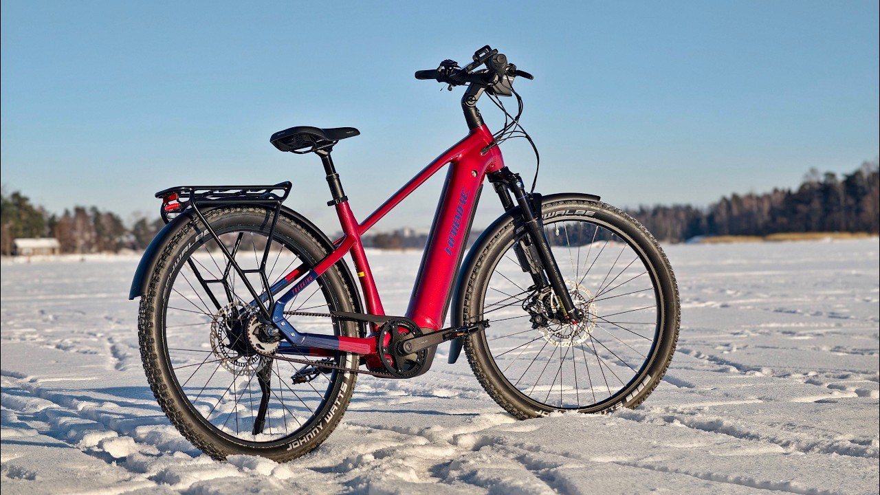 Huh nyt on sähköpyörä vailla vertaa! Haibike Trekking 9 ABS ensifiilikset