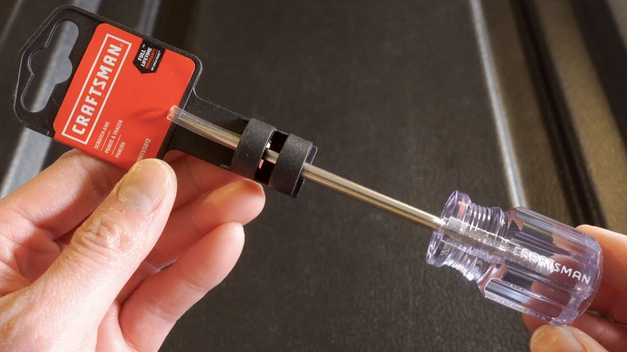 Craftsman Scratch Awl Unboxing 🪚 Budget Woodworking Essential [ASMR]