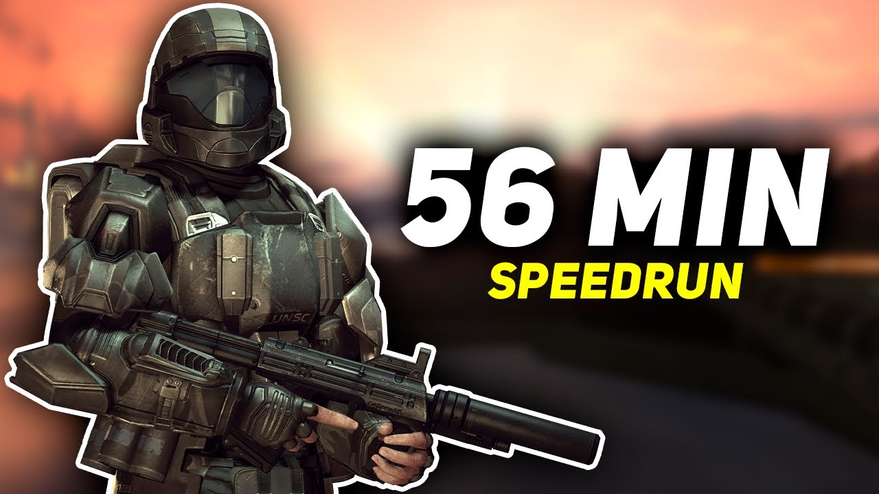 El Record Mundial de Halo 3 ODST en Menos de 1HR en Speedrun