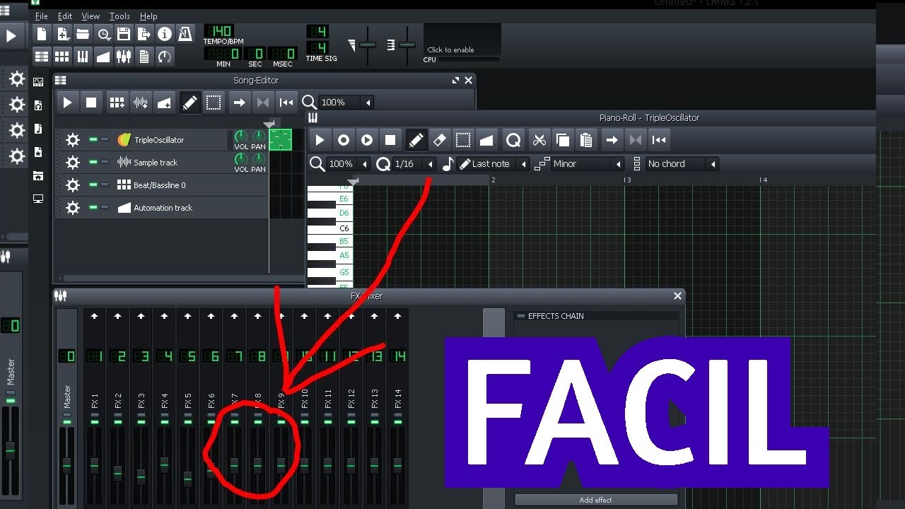 ► Como Mezclar y Masterizar TRAP en LMMS