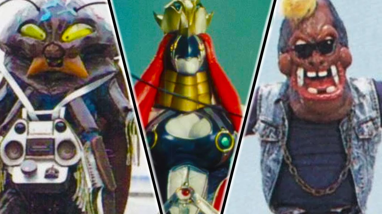 NEVER BEFORE SEEN Power Rangers MONSTERS - Part 2