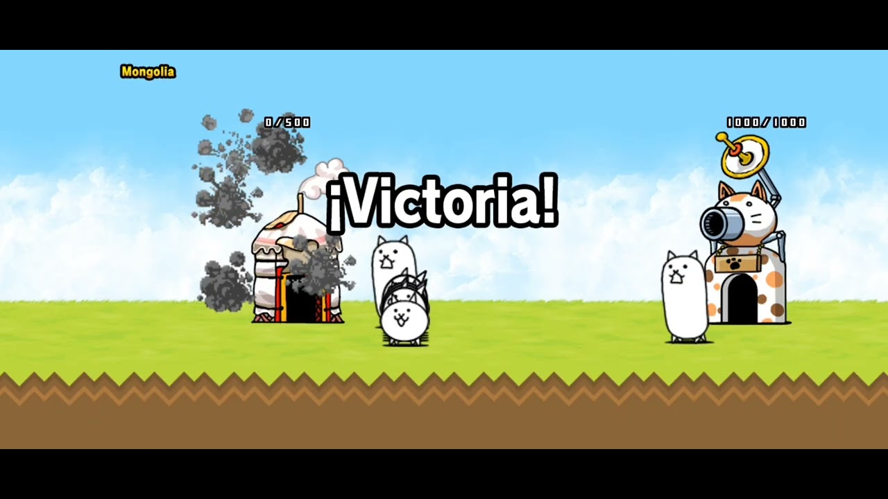 Gameplay de the battle Cats #1