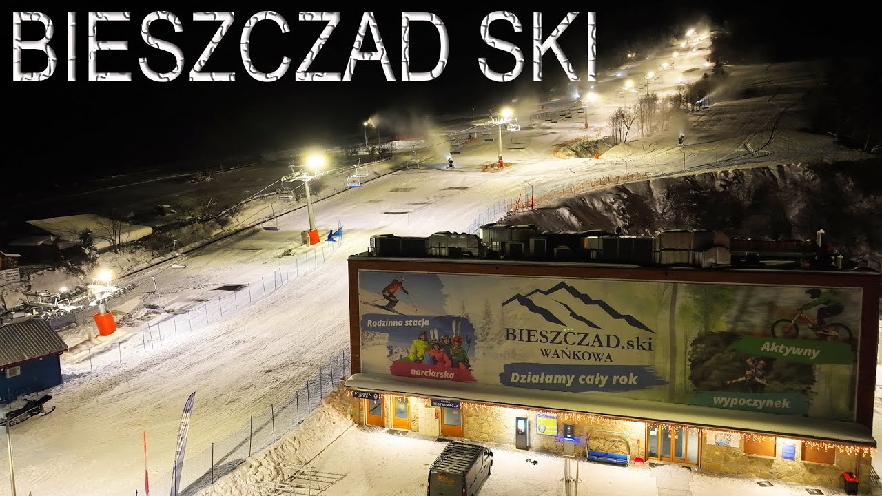 BIESZCZAD SKI WAŃKOWA - najnowsza kolej linowa / wyciąg narciarski