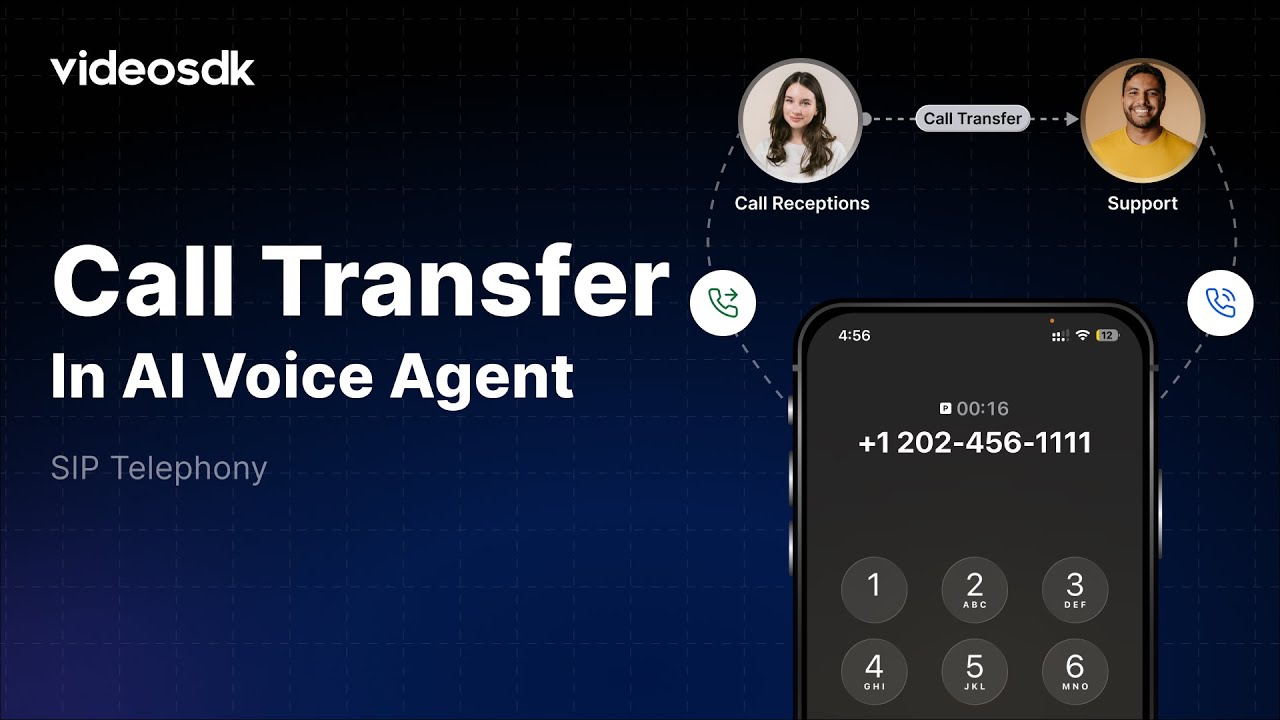 Exciting News: Launching call transfer for SIP Telephony in AI Voice Agents 🚀