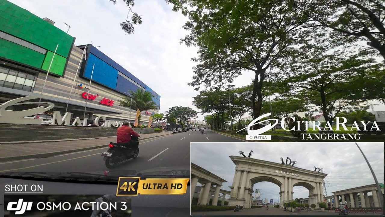 Keliling Citra Raya Tangerang - sein KANAN [KAMERA JALANAN] DJI Osmo Action 3 Indonesia