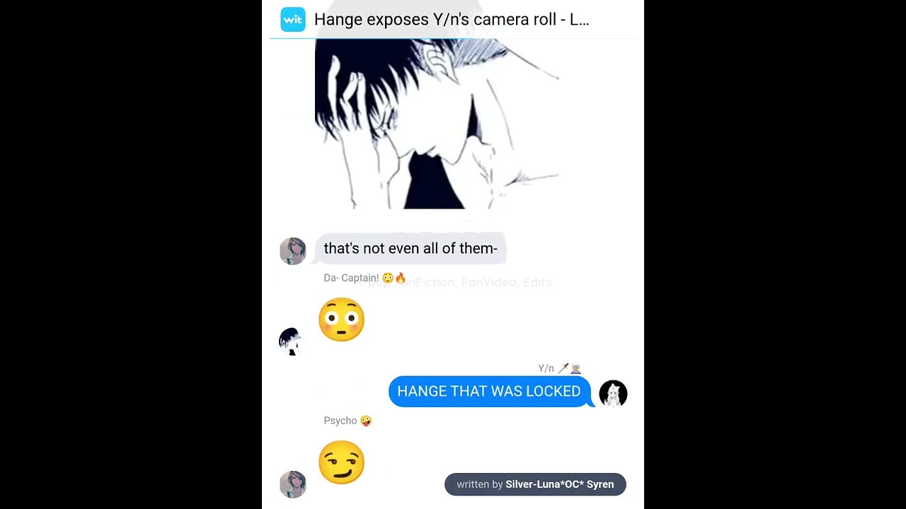Hange exposes Y/n's Camera Roll - Levi x Y/n