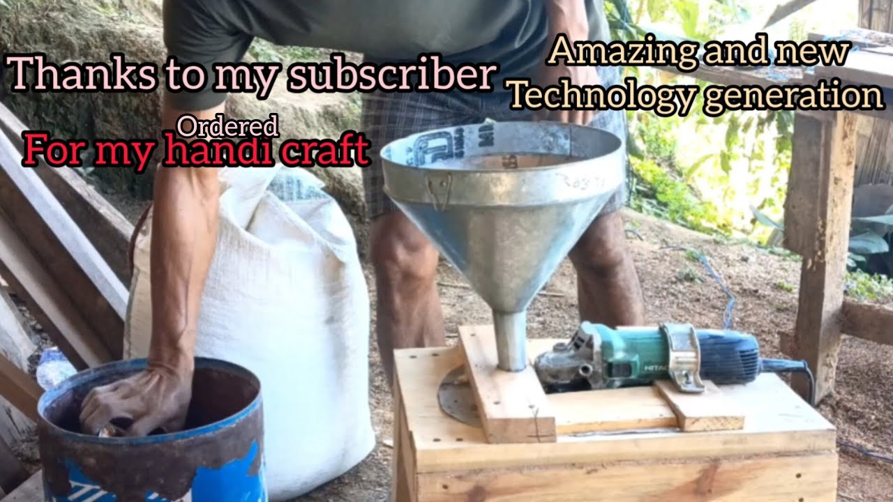 How to make simple corn grinder without welding.