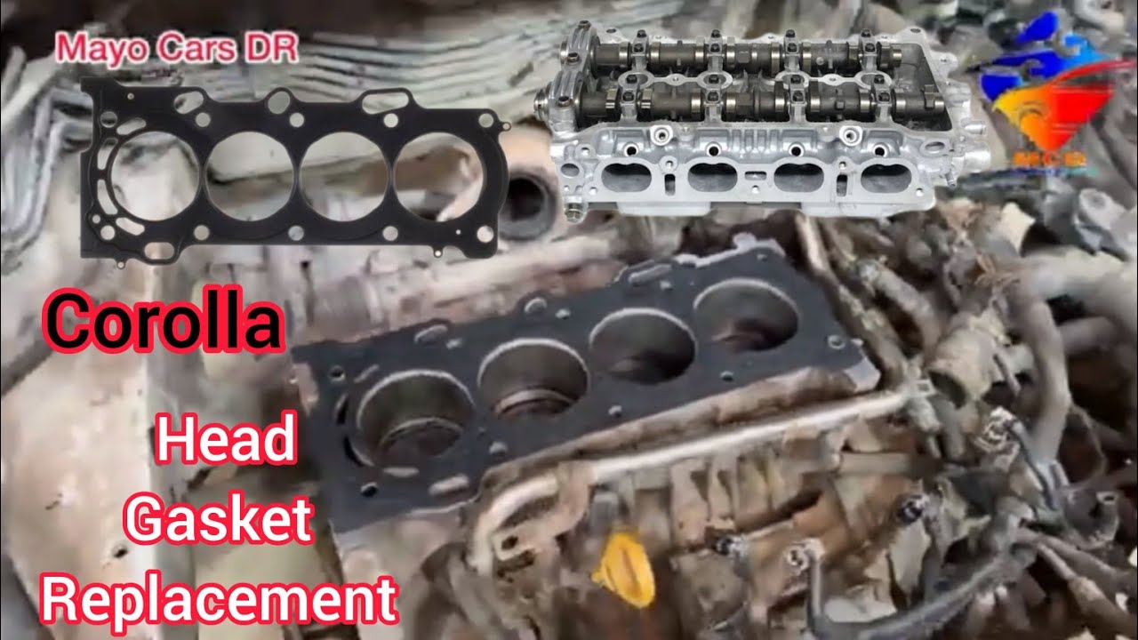 Toyota Corolla head gasket replacement and inspection