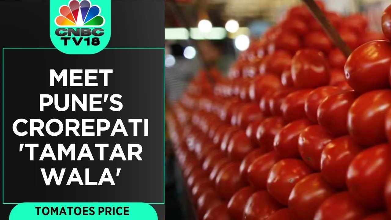 Surging Tomato Prices: Pune Farmer Earns Rs 2.8 Crore Selling Tomatoes | CNBC TV18
