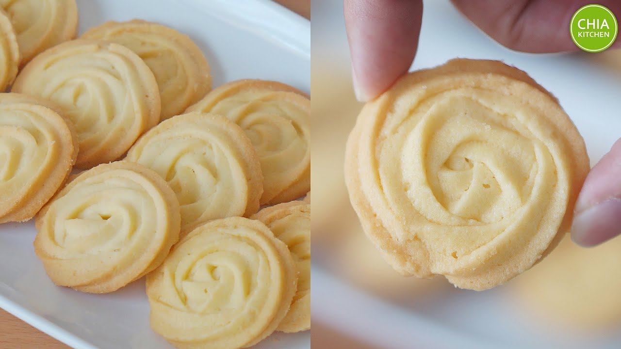 One Bite Melt-in-mouth Butter Cookies | 一口酥牛油曲奇饼干