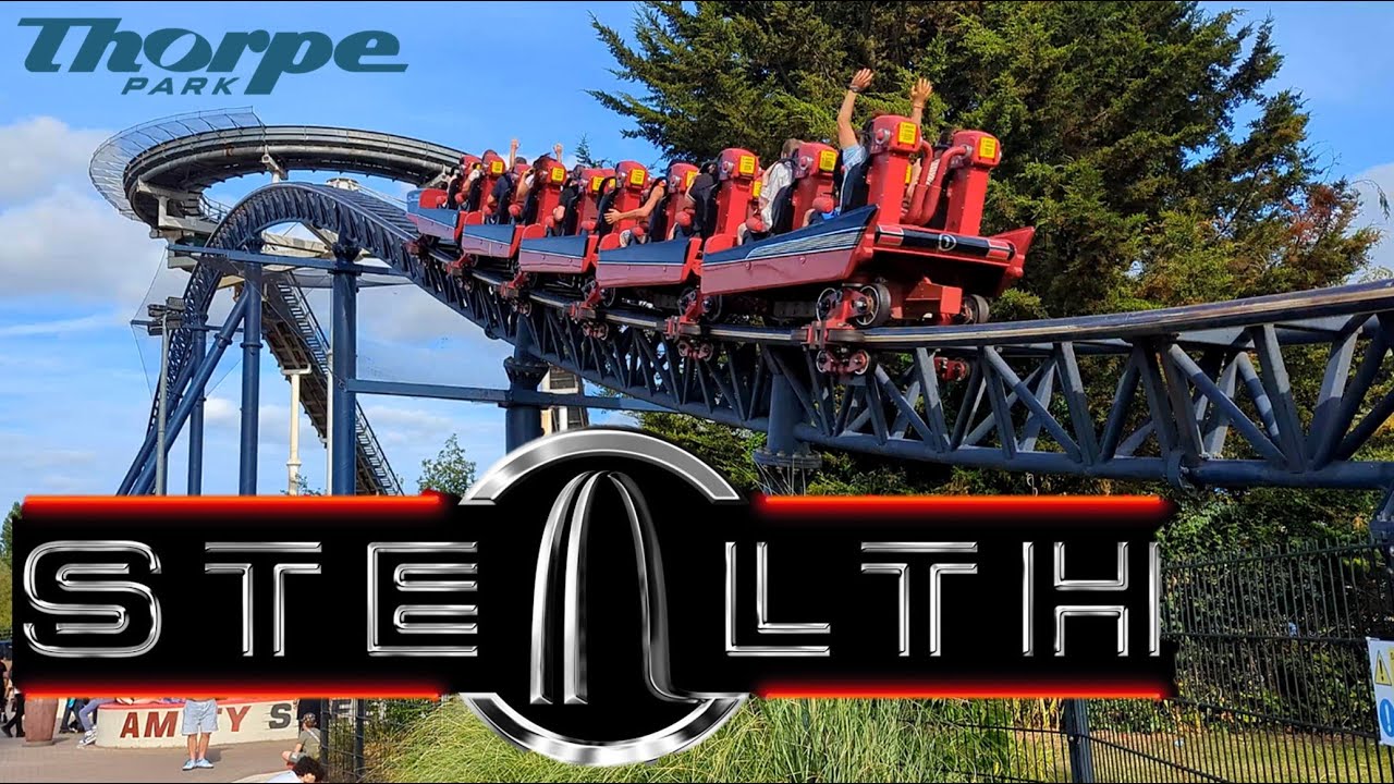 Stealth Off Ride | Thorpe Park Resort in 4K 60fps