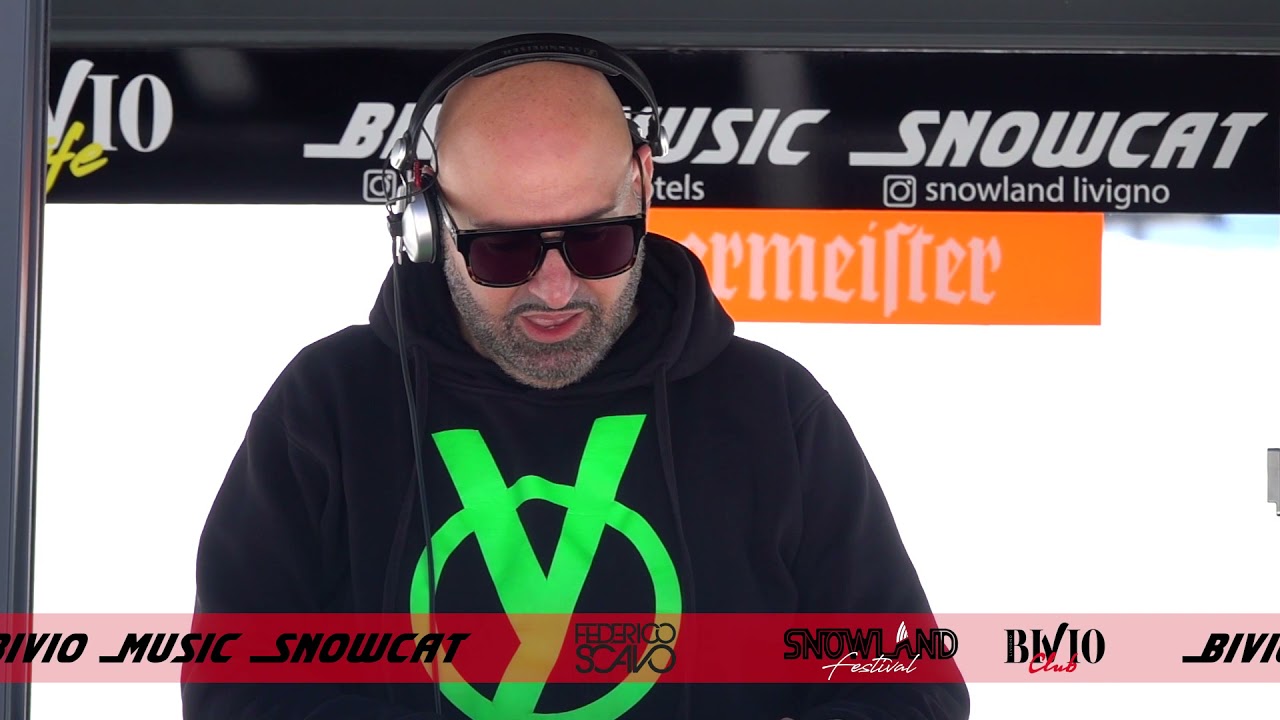Bivio Music Snowcat - Federico Scavo Full dj set for Snowland Festival ❄️❄️