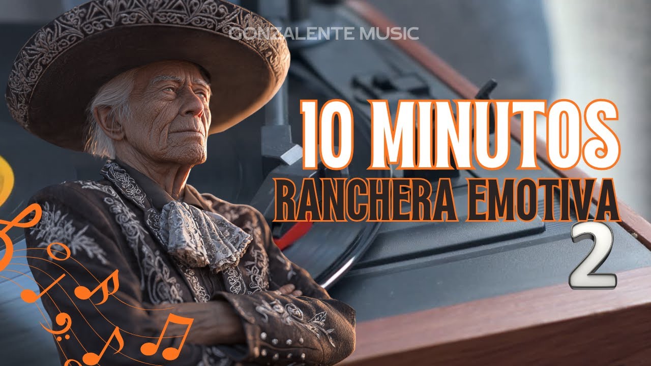 ESTA RANCHERA TE HARÁ LLORAR TODO EL DOLOR -10 MINUTOS PARA DESAHOGAR EL CORAZÓN😭( Ranchera Emotiva)