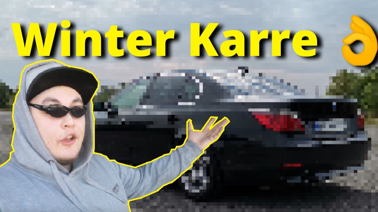 Der Billigste BMW e60 als Winter Auto