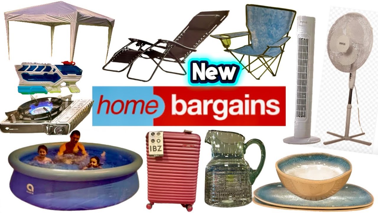 What&rsquo;s New in Home Bargains 2026 . Home Bargains Garden . Affordable Prices . Full Walking Tour . 
