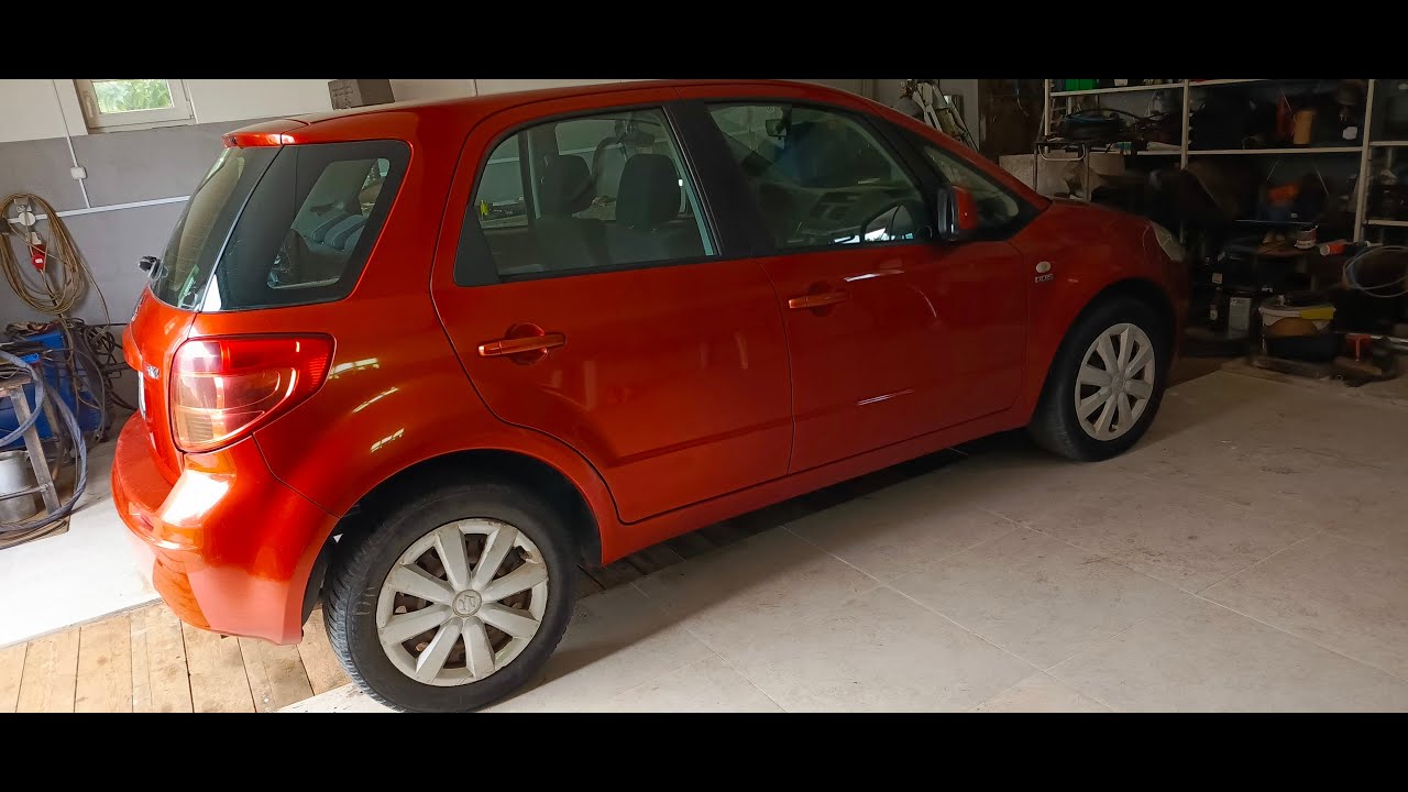 Suzuki SX4 2006г.в. Часть 6-ая .Недоремонт замка задней двери