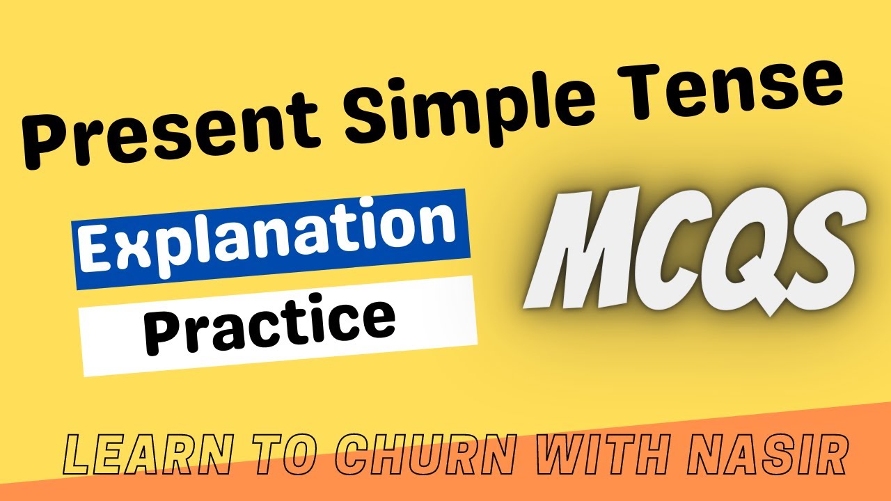 Present Simple Tense Simplified | Nasir at Lenguish | MCQs Practice | Urdu/Hindi