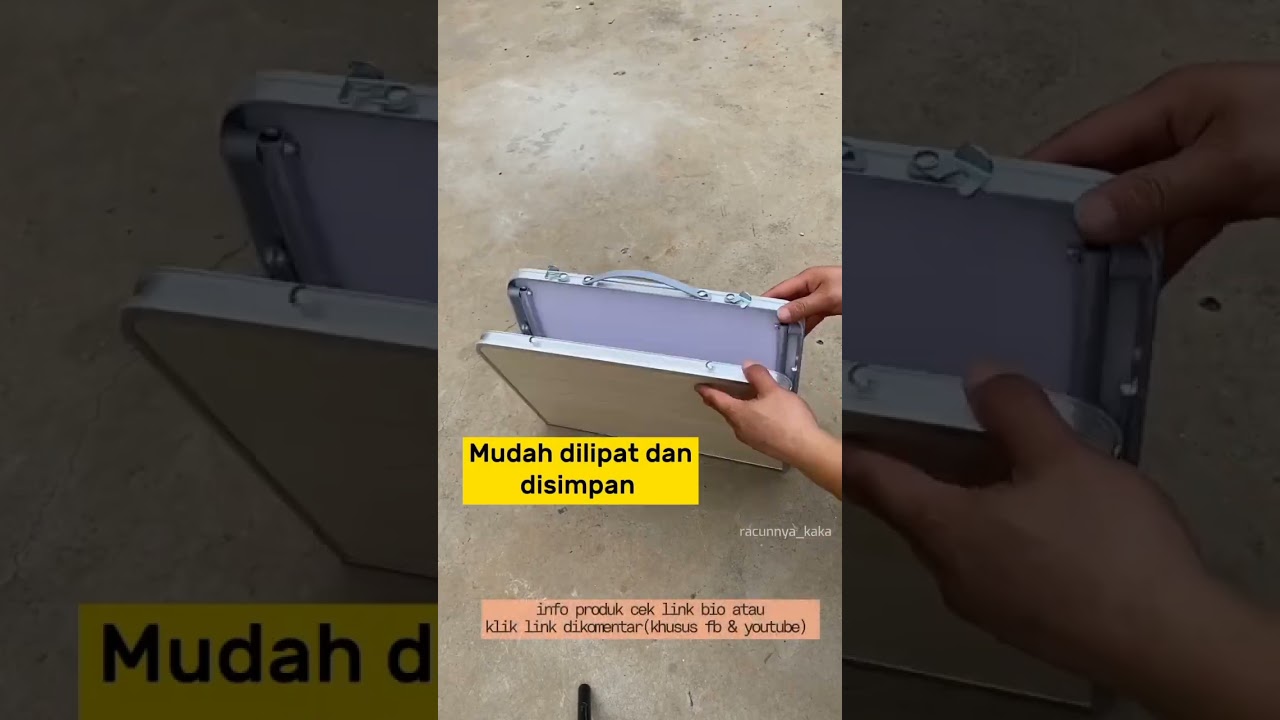 meja lipat belajar meja lipat aluminium laptop meja lipat koper