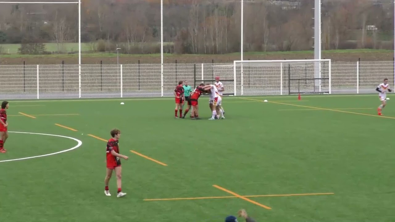 U17 à 9 Canton Villefranche d'Albi / XIIII Catalan 2ème mi-temps