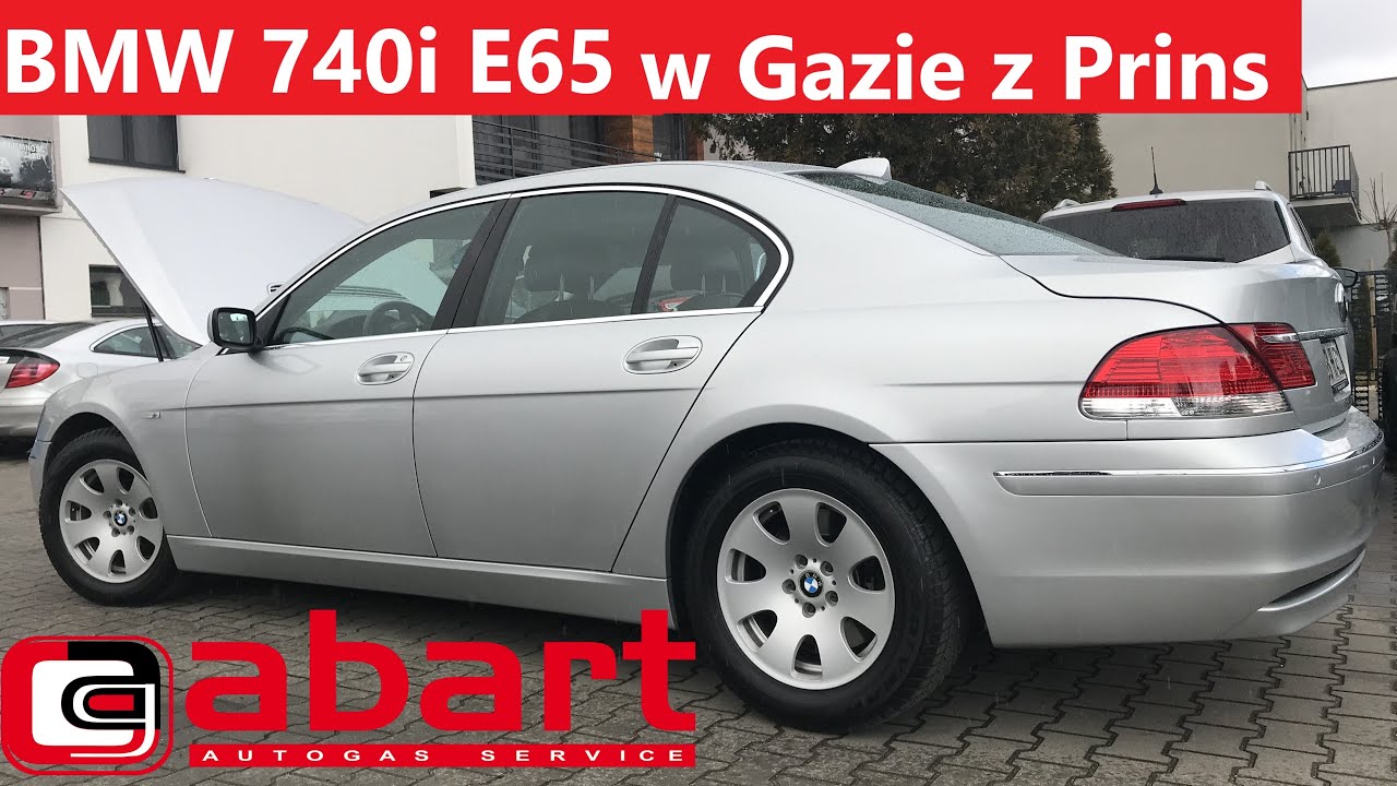 Prosto spod niemieckiej kołdry BMW 740i E65 do montażu instalacji gazowej Prins Vsi w abart. wrocław