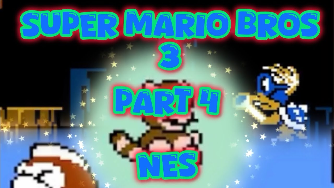 Super Mario Bros. 3 (NES) — World 4 Big Land! Big Challenge! | Playthrough Part 4