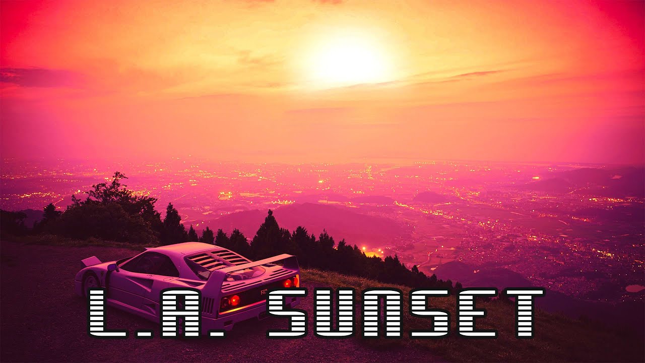 2 Hour Synthwave MIX  - L.A. Sunset // Royalty Free Copyright Safe Music