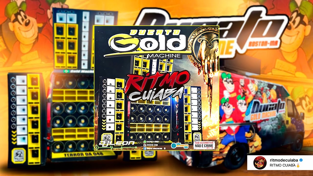 CD DUCATO GOLD MACHINE - FUNK BASS GRAVE FORTE (DJ LEON CBA) Ritmo Cuiab&aacute; 2026