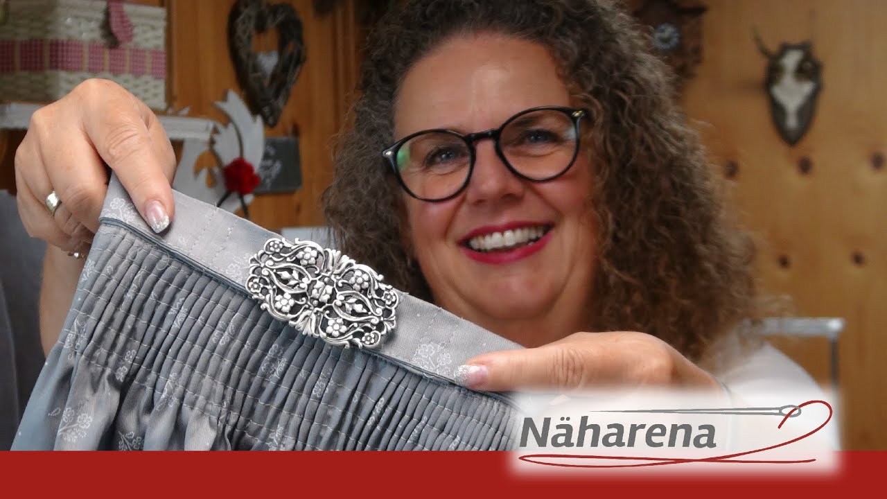 Metallschließe für Schürzenrock einfach selbst nähen | DIY