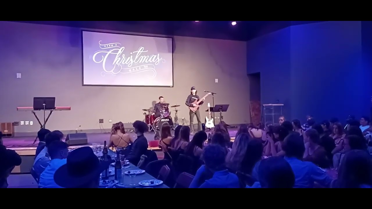 screaming Lorna Shore at a talent show
