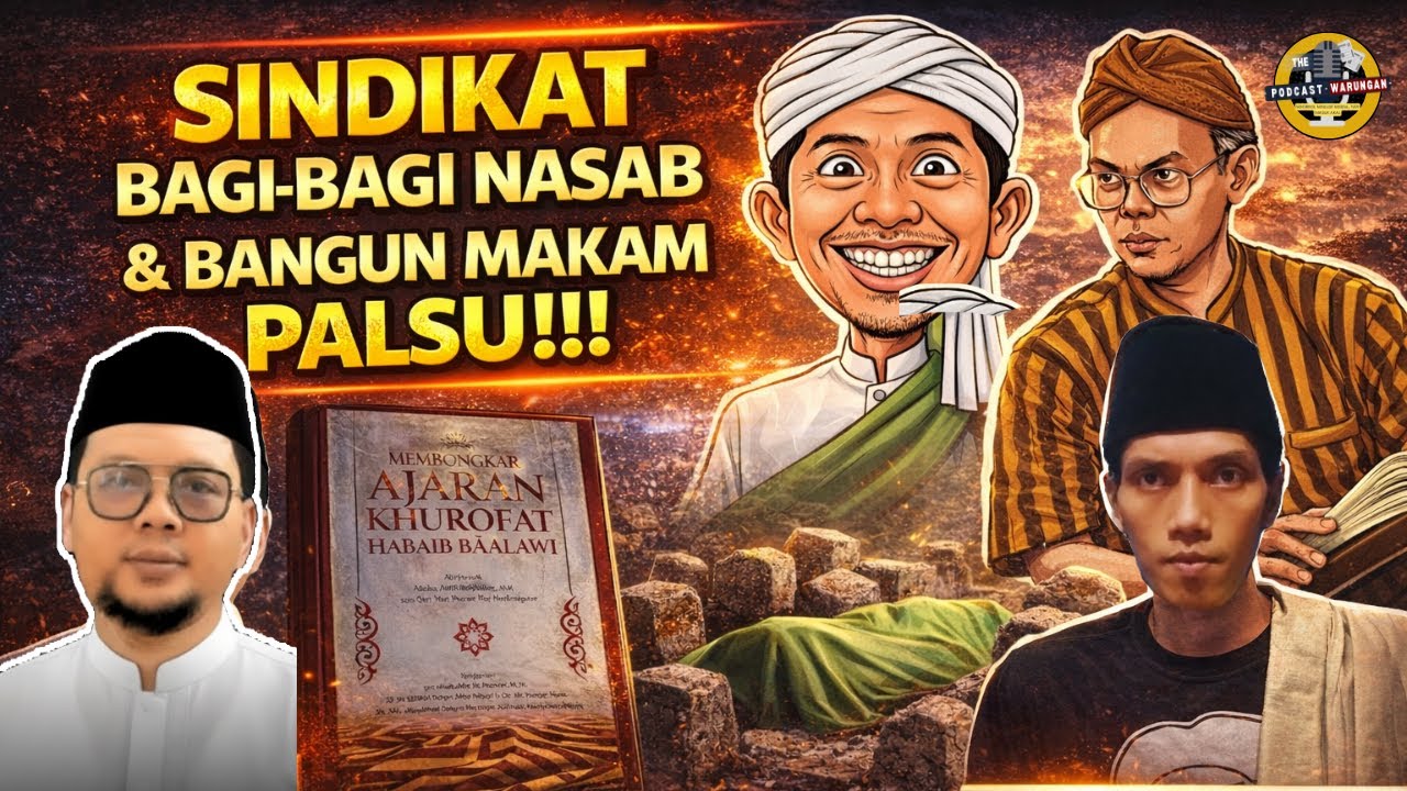 🔴[LIVE]EP#287 | Sindikat Nasab Dipertanyakan: Fakta di Balik Puluhan Makam Nabi & Sahabat‼️